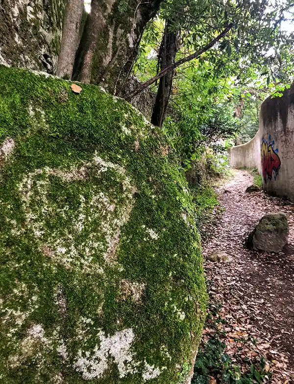 Hiking to Pena Palace