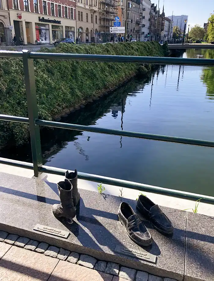 The shoe bridge in Malmö
