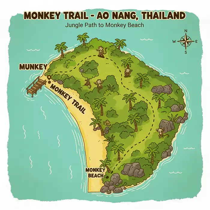 Monkey Trail Ao Nang Krabi