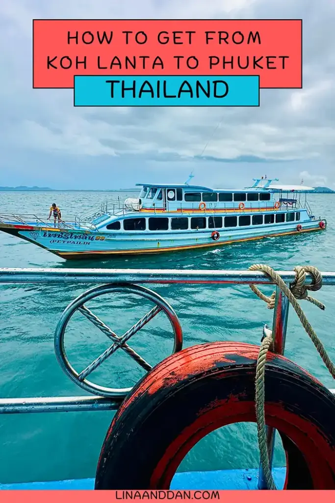 Koh Lanta to Phuket